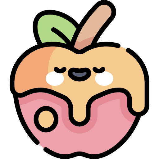 Caramelized apple caramelized apple food dessert icon