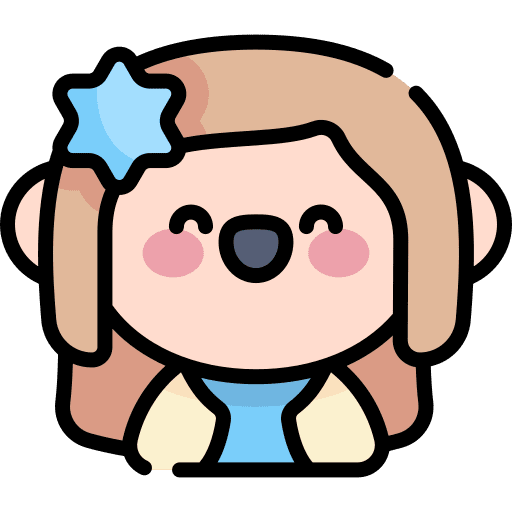 Child caucasian profile jewish icon