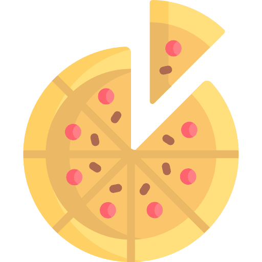 Pizza italian food pizza fast food icon