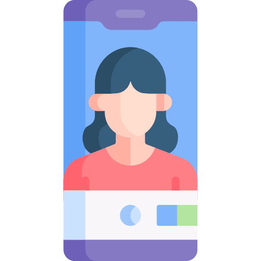 Selfie smartphone selfie group icon