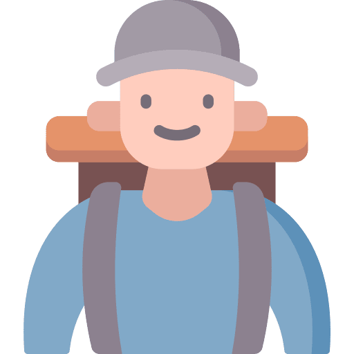 Adventurer avatar man caucasian icon