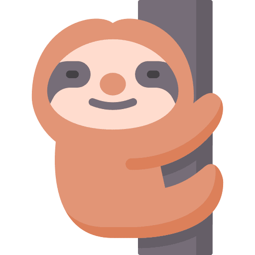 Sloth animal kingdom wild life animals icon