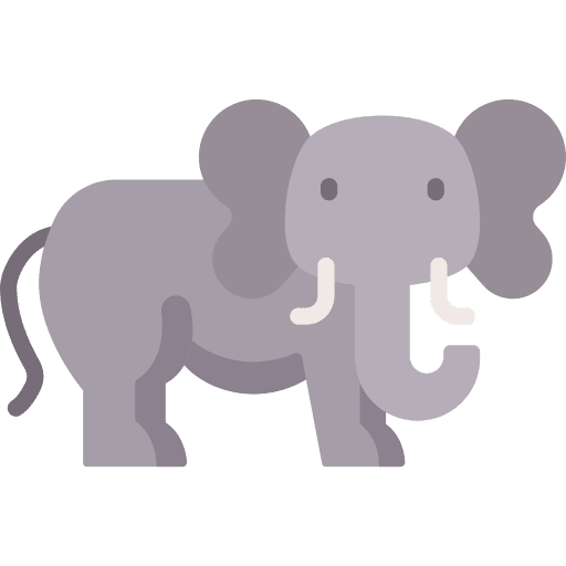 Elephant animals animal kingdom elephant icon