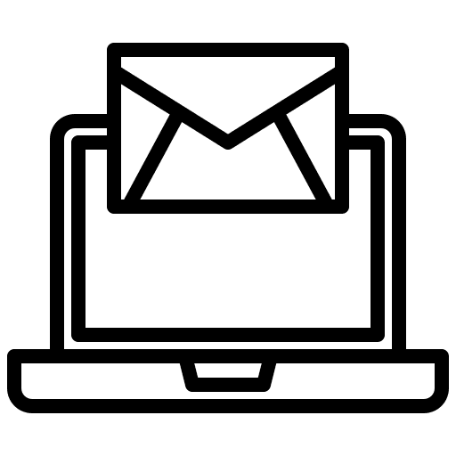 Email email laptop communications icon