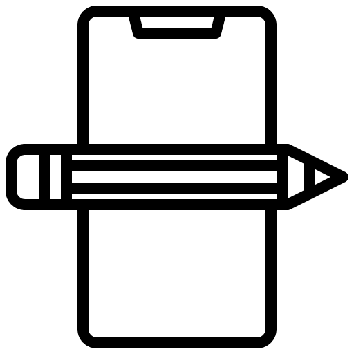 Mobile art and design design smartphone icon