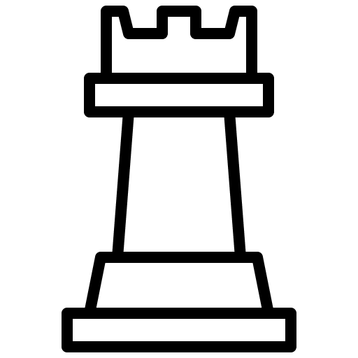 Chess creative chess pieces idea icon