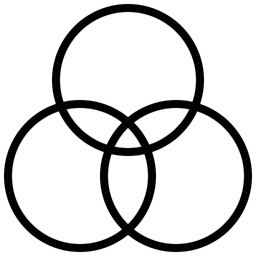 Rgb paint art and design edit icon