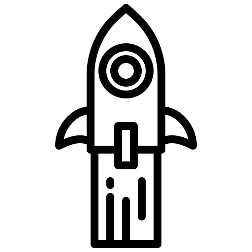 Rocket inspiration rocket mind icon