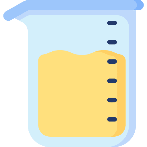Beaker lab experiment education icon