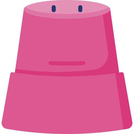 Rubber stopper experiment education lab icon