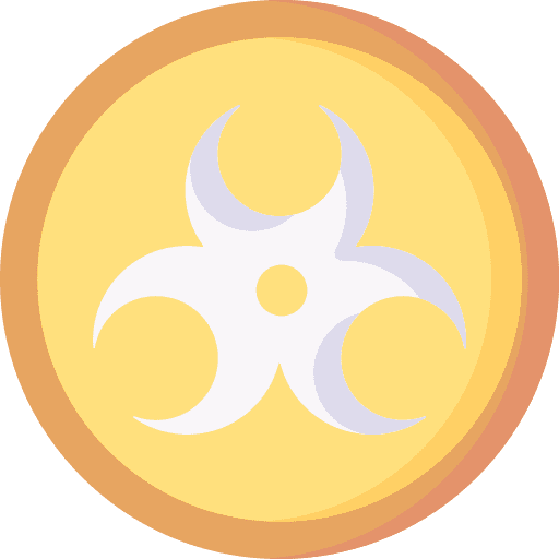 Biohazard biohazard industry symbol icon