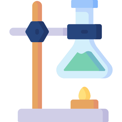 Flask education science chemistry icon