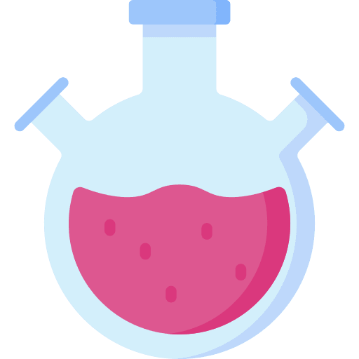 Flask experiment education lab icon
