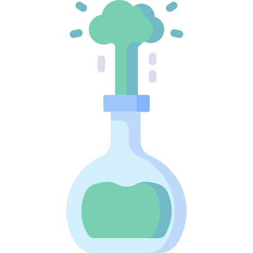 Chemical reaction chemical reaction tools science icon