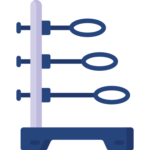 Stand education science laboratory icon
