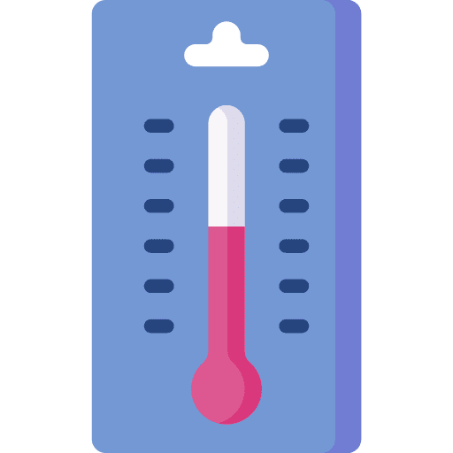 Thermometer mercury degrees thermometer icon