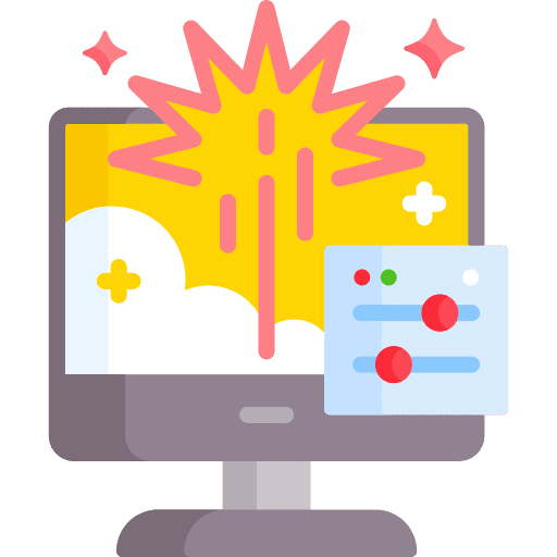 Special effects electronics post production special effects icon