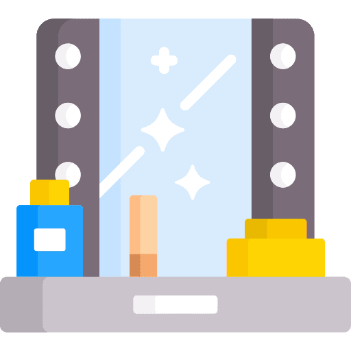 Makeup makeup dressing room star icon