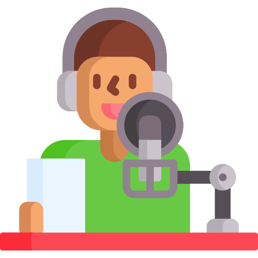Voice recorder communications avatar user icon