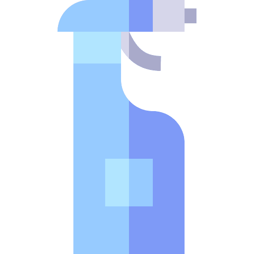 Disinfectant wash hygiene detergent icon