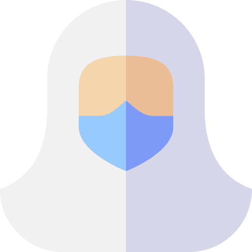 Hazmat avatar user healthcare and medical icon