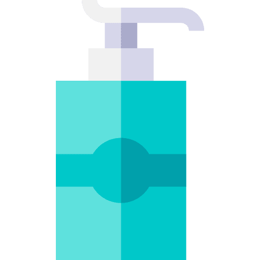 Soap bathing bottle beauty icon