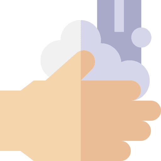 Washing hands clean hygiene healthcare and medical icon