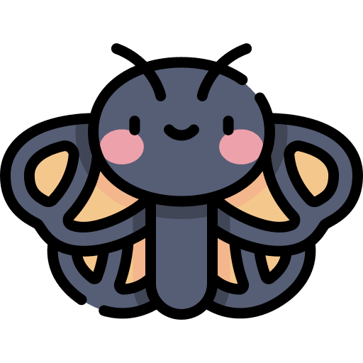 Butterfly animals nature insect icon