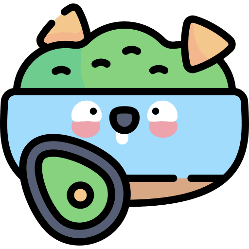 Guacamole snack guacamole gastronomy icon