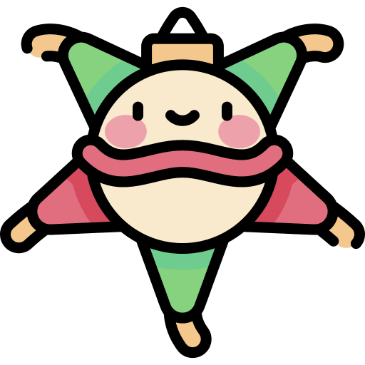 Piñata birthday and party celebration cultures icon