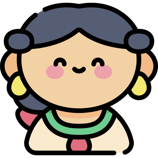 Woman traditional mexico hispanic icon