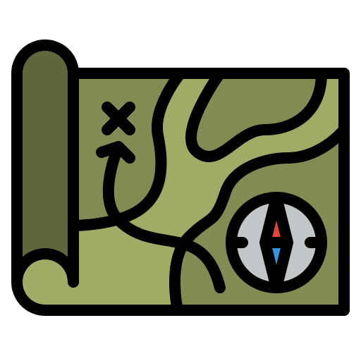 Map placeholder army map icon