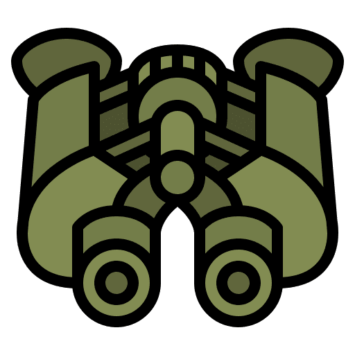 Binocular binoculars outlook see icon