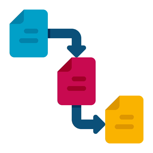 Dependencies dependency file database icon