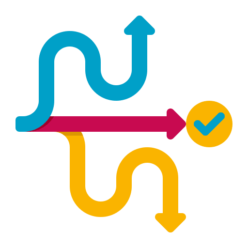 Simplicity simplicity flow business and finance icon