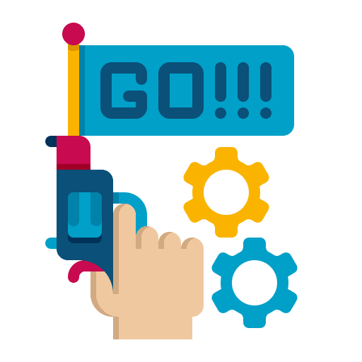 Start settings sports and competition configuration icon