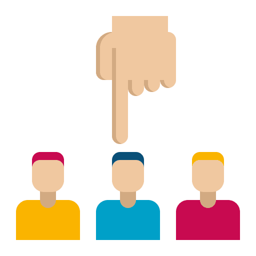 Team human resources group hand icon