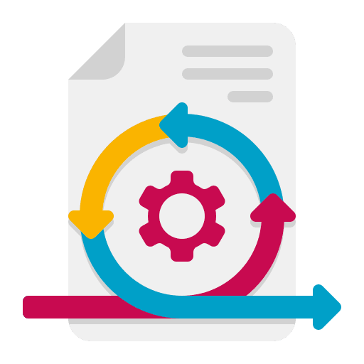 Agile multitask tasks management icon