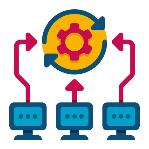 Integration integration seo and web integrate icon