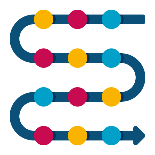 Agile flexibility timeline prioritize icon