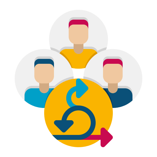 Scrum scrum meeting agile icon