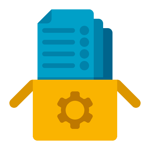 Backlog setting files and folders product icon