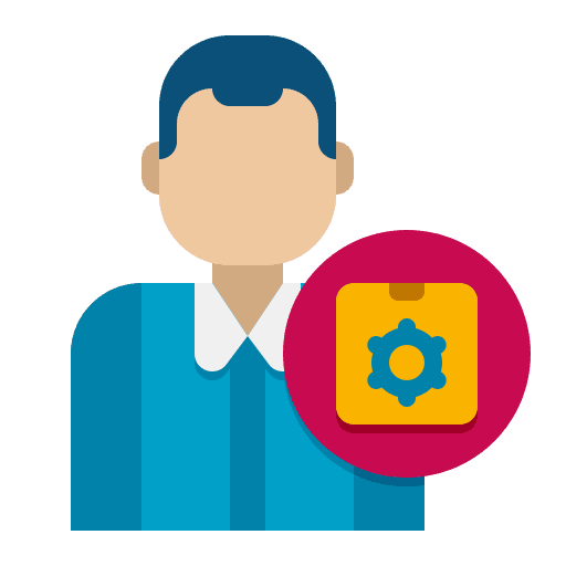 Manager brand engagement manager employee icon