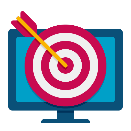 Target target marketing dart icon