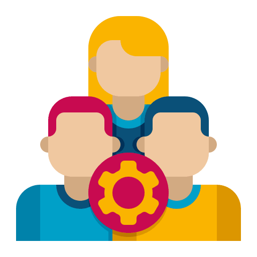 Team member members group settings icon