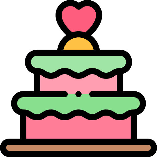 Wedding cake wedding cake romance food icon