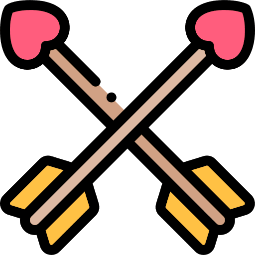 Arrows arrow love valentines day icon