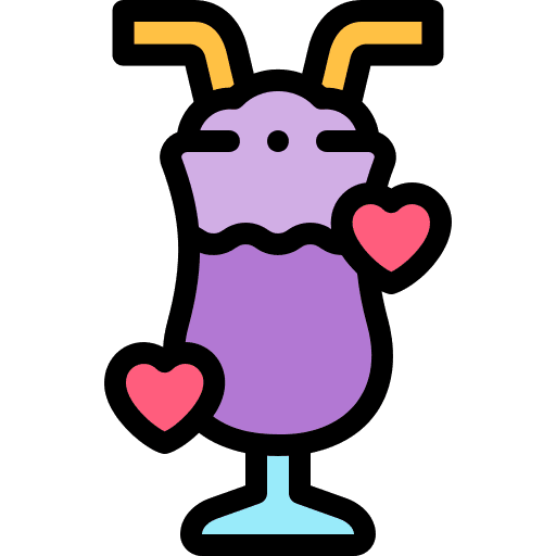 Milkshake smoothies ice cream food and restaurant icon