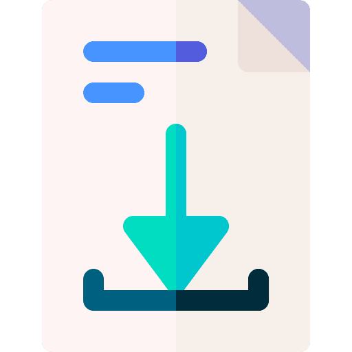 Download paper document file icon