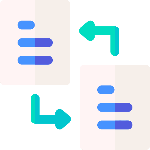 Transfer sheet office material clone icon